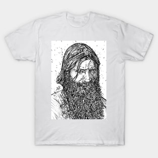 GRIGORI RASPUTIN ink portrait T-Shirt